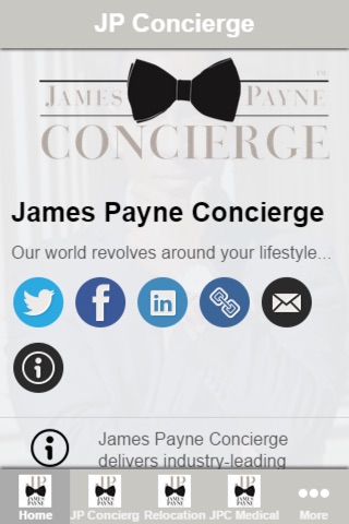 James Payne Concierge screenshot 2