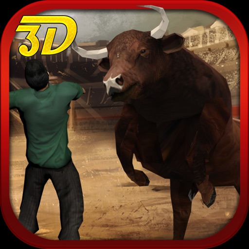 Angry Bull Attack - Real matador simulation game icon