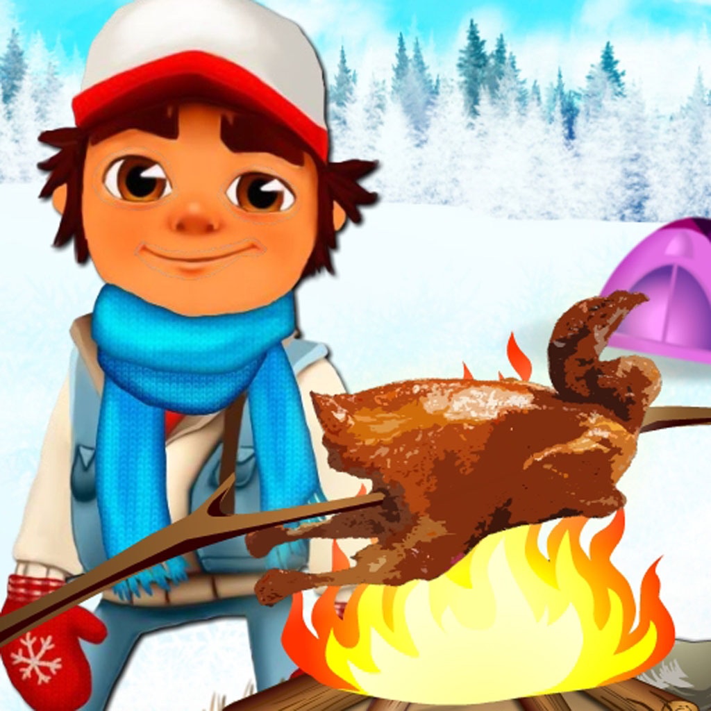 Boy Winter Picnic icon