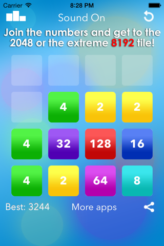 8192 Extreme 2048 screenshot 4