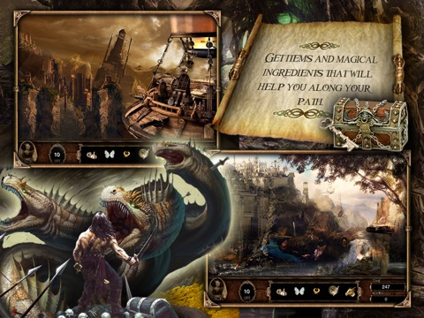 A Dragon Guarded Treasure : Hidden Objects screenshot 3