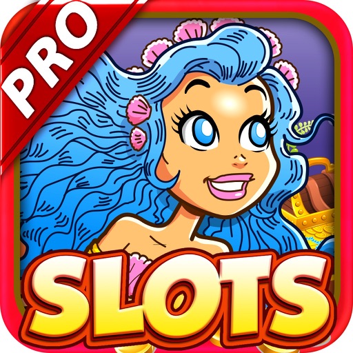 Mermaid World Slots Machine Vegas Casino Pro icon