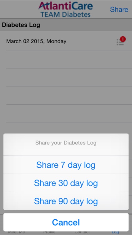 MEET ME @7 - Diabetes Self-management Tool for Patients and Caregivers screenshot-4