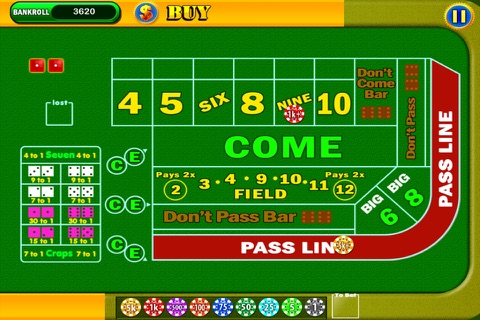 Definite Craps™ - Be The Master Shooter screenshot 3