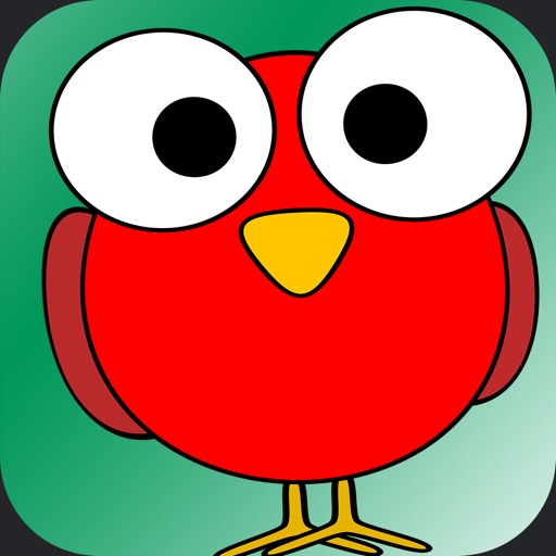 طيران الطيور الحمراء المغردة - العاب ذكاء و خفة  red bird adventure Icon
