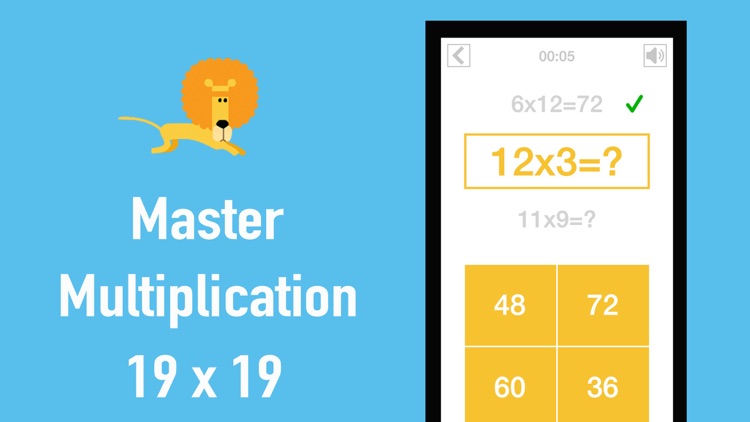 Speed multiplication Game - 19x19 Times Table