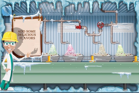 Ice Cream Factory – Make frozen & creamy dessert in this chef cooking kitchen game for kids screenshot 2