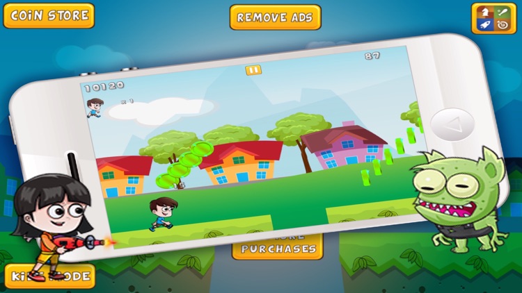 Help Parkour Kids Rescue their Village from the Invading Elf Workers screenshot-4