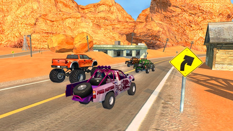Daredevil Power Trucks Racing screenshot-3
