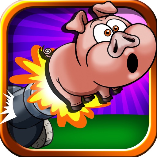 Crazy Cannon Assault Blast - Pig Bombing Skill Challenge Icon
