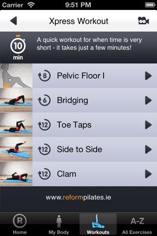 Postnatal Pilates (Lite) screenshot 2