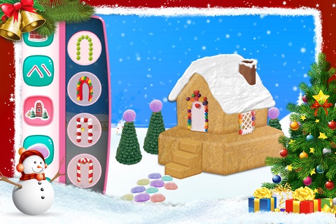 Christmas Candy House Maker - Free screenshot 2