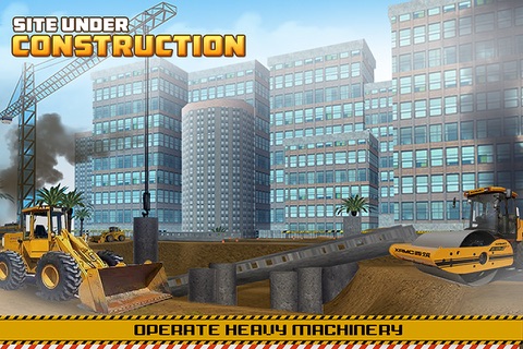 Modern City Roads Construction screenshot 4