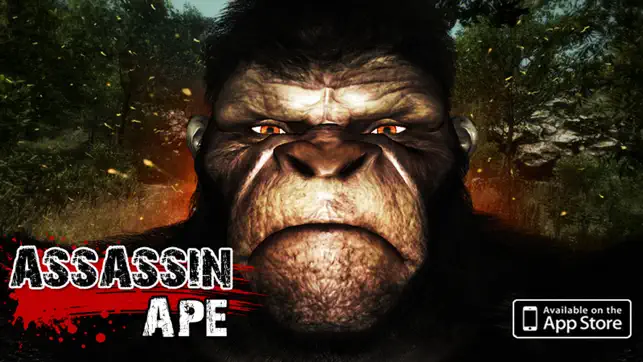 Assassin Ape 3D, game for IOS