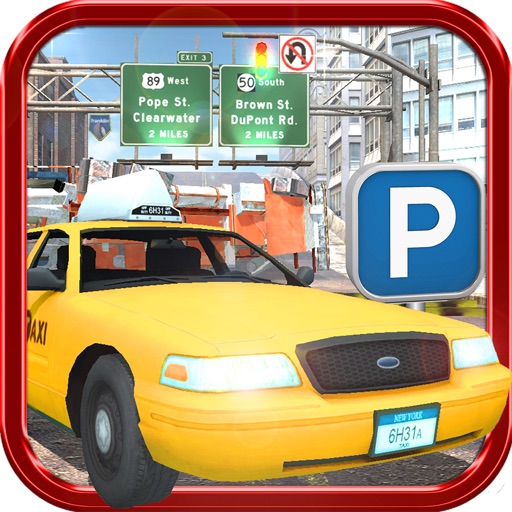 TAXI PARKING SIMULATOR REAL UPTOWN CAB DRIVING EXPERIENCE 3D PRO icon