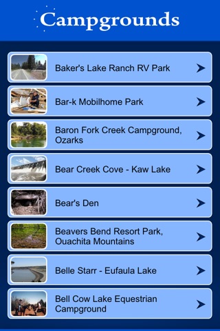 Oklahoma Campgrounds Guide screenshot 2