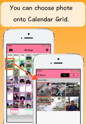 Calendar Grid - Photo viewer screenshot 2
