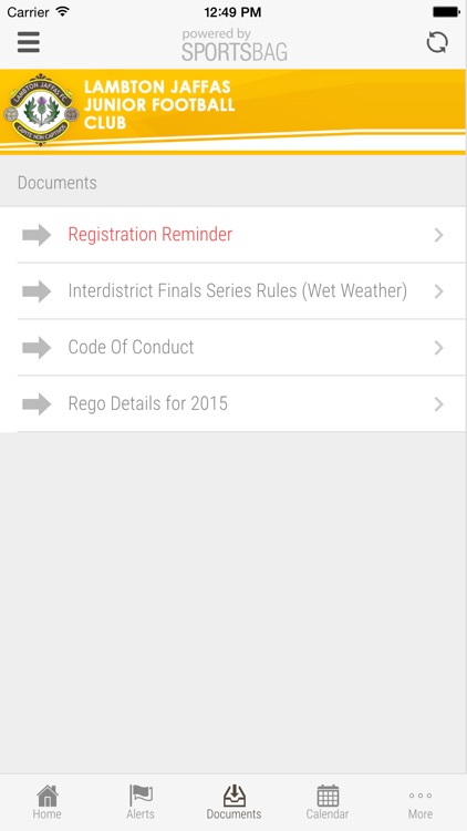 Lambton Jaffas Junior Football Club - Sportsbag screenshot-3