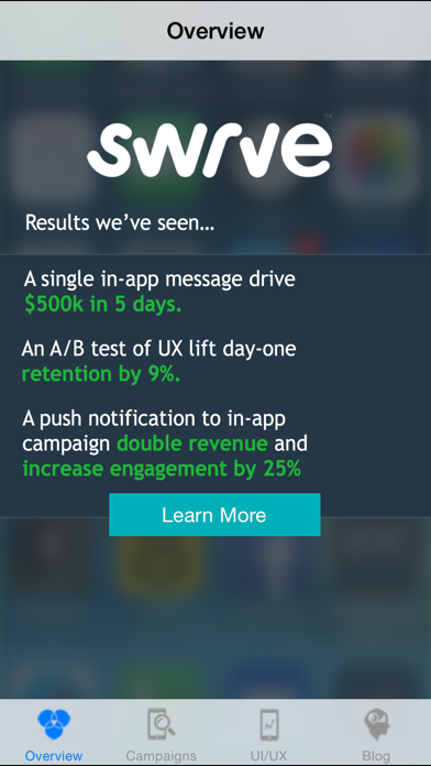 Swrve - Mobile Marketing screenshot