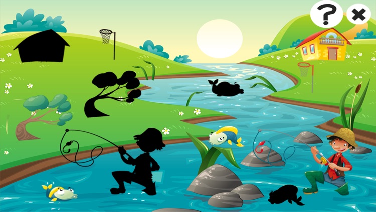 A Fishing Game for Children: Learn with Fish puzzles, games and riddles