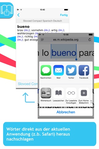 German <-> Spanish Slovoed Compact talking dictionary screenshot 3
