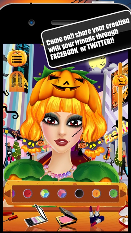 Halloween MakeUp screenshot-4