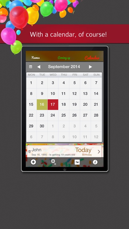 Birthday Reminder - Calendar and Countdown screenshot-4