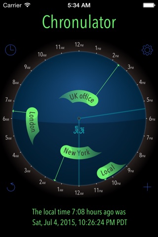 World Clock - Time Travel Pro screenshot 2