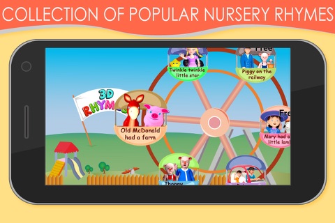 3D Nursery Rhymes for Kids screenshot 2