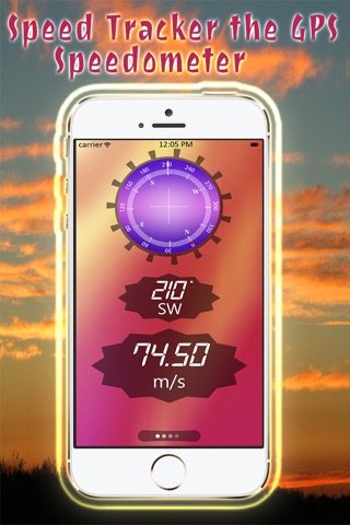 Speedtest Speedometer Heading! Compass & GPS app screenshot 3