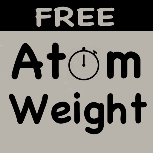 1 Minute Chemistry Atomic Weights Free Icon