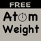 The atomic weight app is designed as a one minute multiple choice game