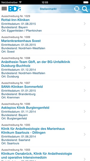 BDA – die App des Berufsverbandes Deutscher Anästhesisten(圖3)-速報App