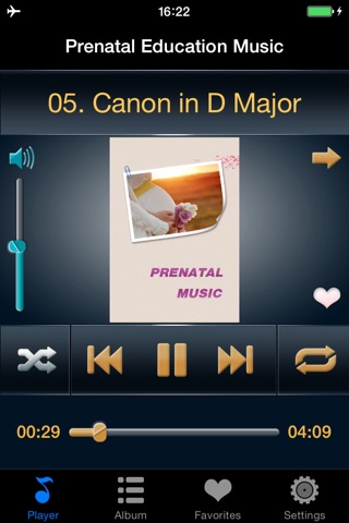 Prenatal Music for Pregnant Mothers and Babies Free HD - Listen to improve intelligence screenshot 2