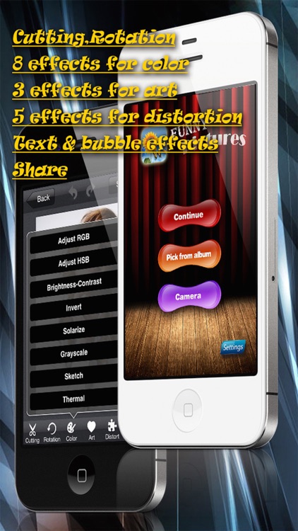 Funny picture - photo editor + photo booth effects + color text