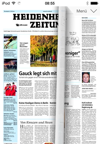 Heidenheimer Zeitung screenshot 2