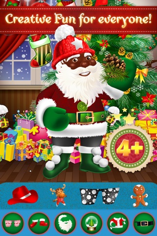 Design My Father Christmas Festive Crazy Party Game - Advert Free App screenshot 4