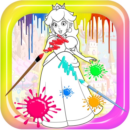 Coloring Book ABCs For Collection Of Princess Edition iOS App