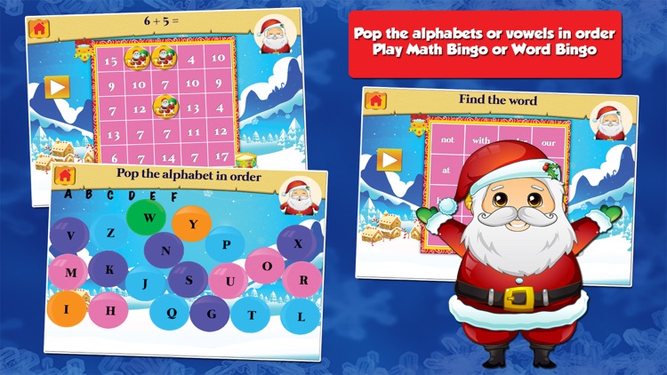 Christmas’ First Grade Learning Games for Kids screenshot-3