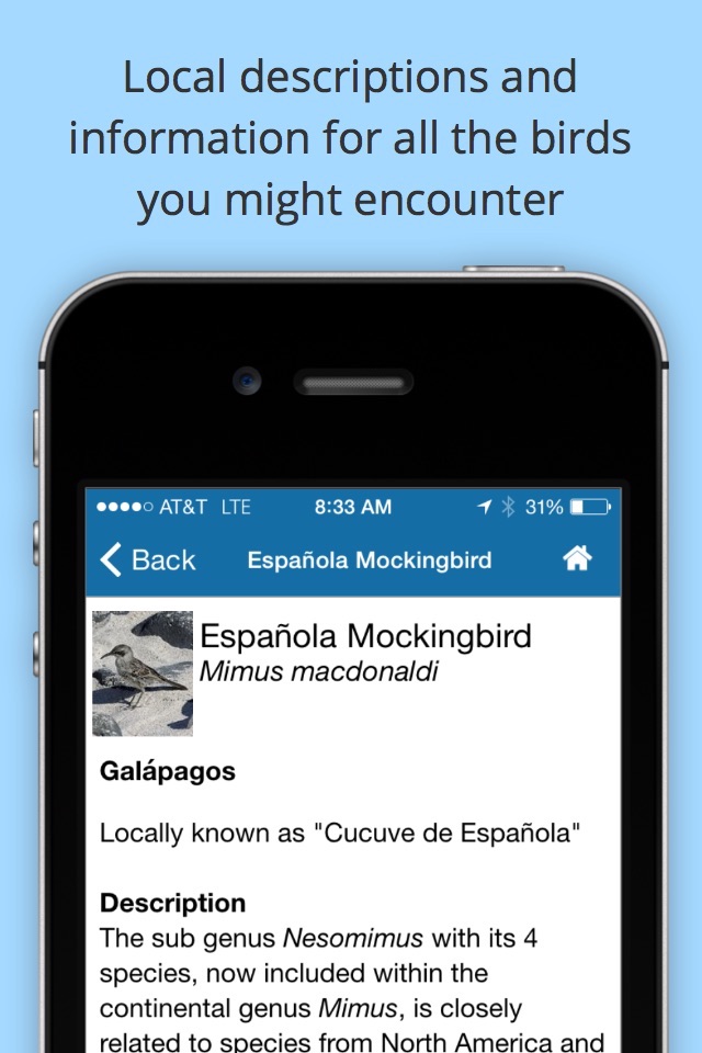 BirdsEye Galápagos screenshot 4