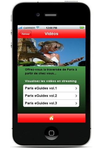 Paris eGuides - Guide de Paris en MP3 et vidéos, plans, aide... screenshot 3