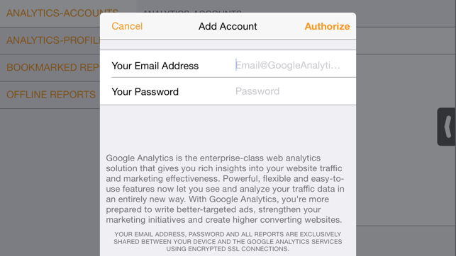 Analytics for iPad - Google Analytics made easy(圖5)-速報App