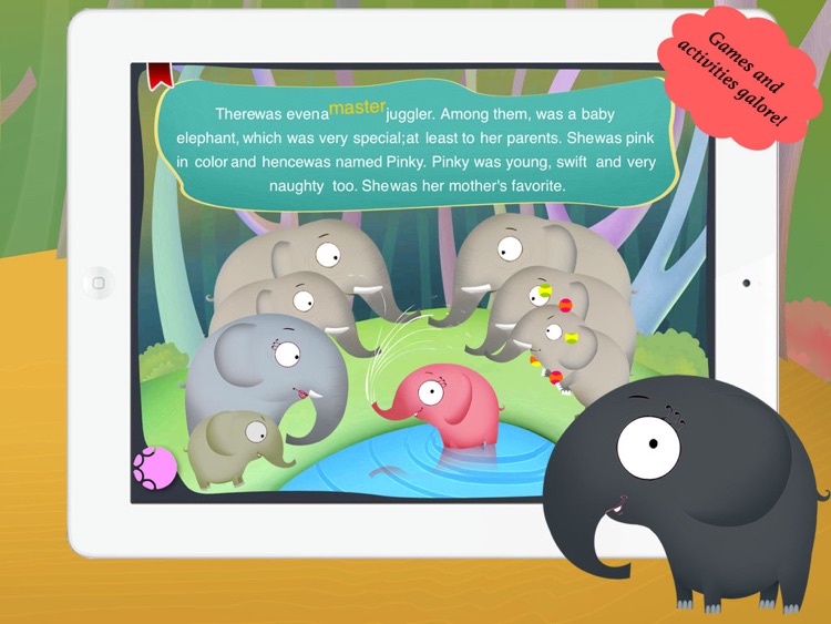 Pink Elephant for Children by Story Time for Kids screenshot-3