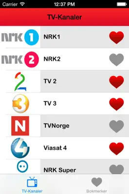 Game screenshot ► TV program Norge: Norsk TV-kanaler Program (NO) - Edition 2014 mod apk