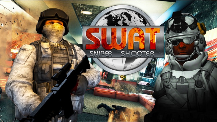 SWAT Sniper Assassin 3D - Real crime city action simulation game screenshot-3