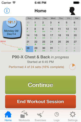 iStayFit screenshot 3