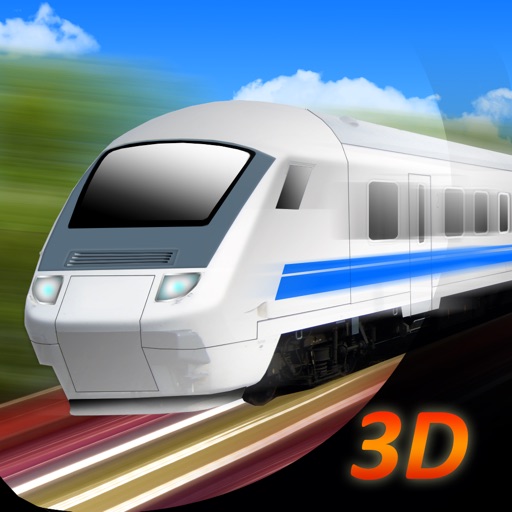 Speed Euro Train Simulator 3D Free Icon