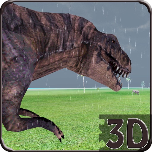Tyrannosaurus Rex Jurassic Simulator Jungle Hunt Icon