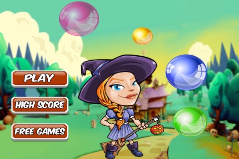 Falling Witch Bubble - Avoid Dropping Fizz Saga FREE screenshot 3