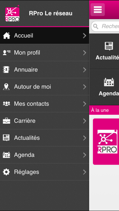 How to cancel & delete RPro Le réseau from iphone & ipad 2